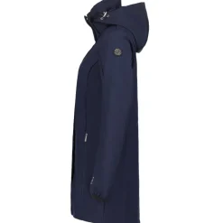 Outdoor Jack-Luhta Iloniemi parka softshell jas dames dark blue