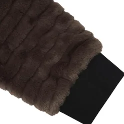 Luhta Isolahti fleece vest dames dark brown< Ski Vesten|Wintersport