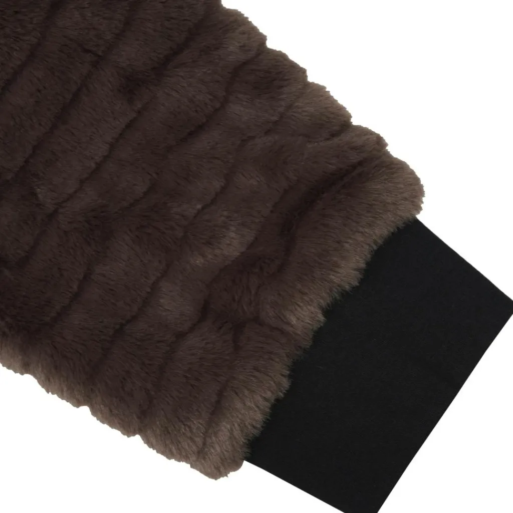 Luhta Isolahti fleece vest dames dark brown< Ski Vesten|Wintersport