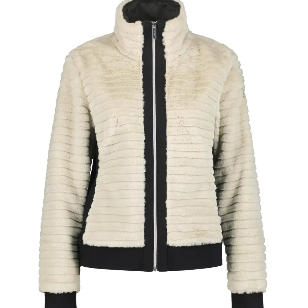 Luhta Isolahti fleece vest dames powder< Ski Vesten|Wintersport