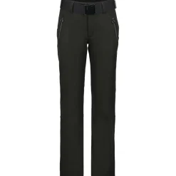 Skibroeken|Wintersport-Luhta Joentaus D plus size softshell skibroek dames black