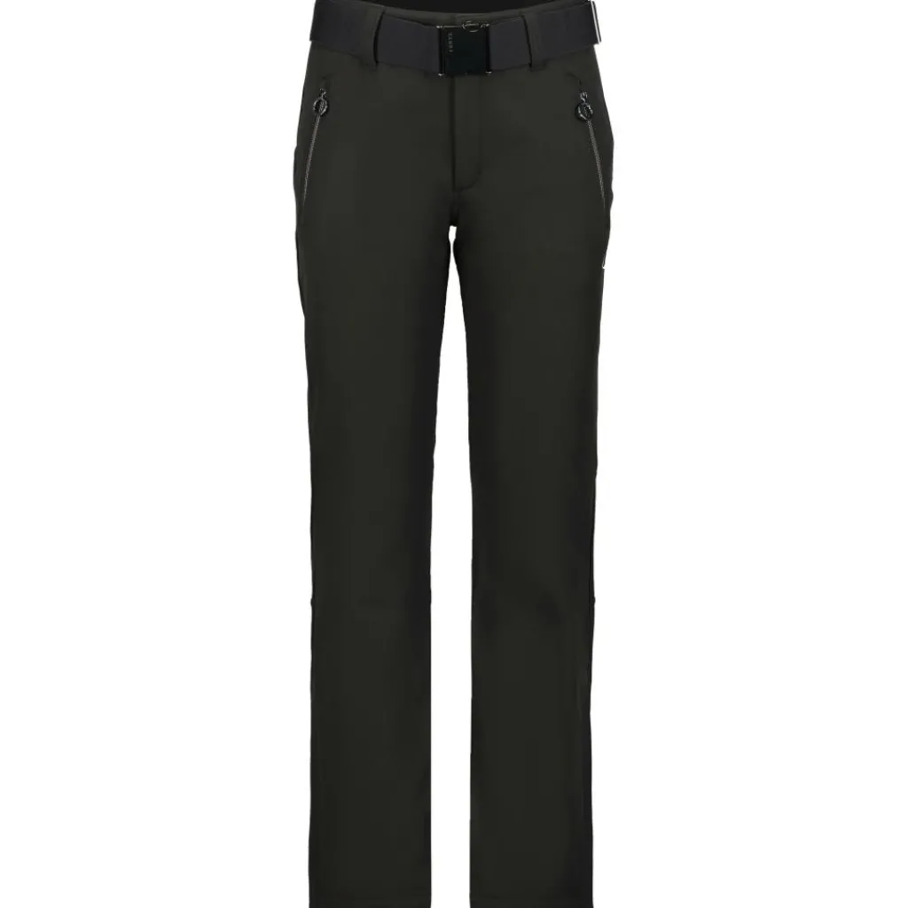 Skibroeken|Wintersport-Luhta Joentaus D plus size softshell skibroek dames black