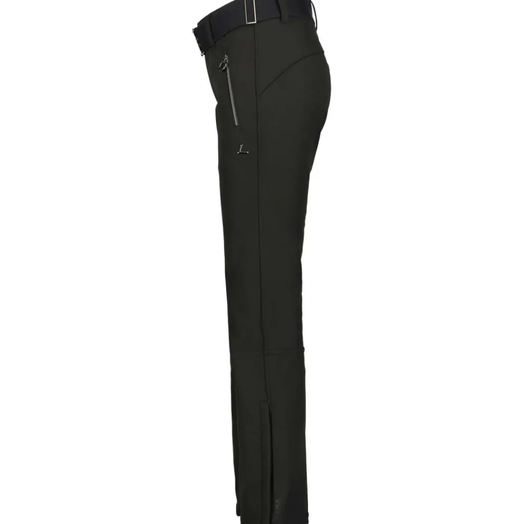 Skibroeken|Wintersport-Luhta Joentaus D plus size softshell skibroek dames black