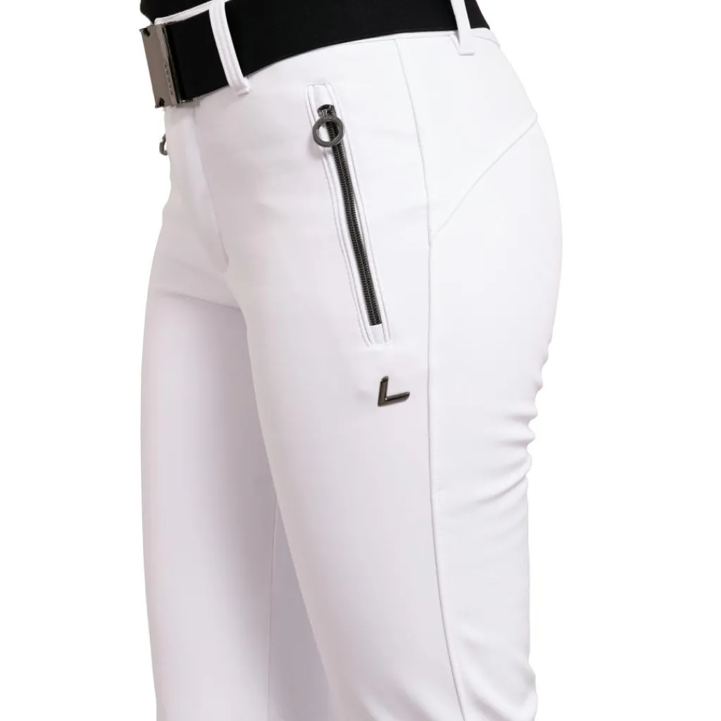 Luhta Joentaus softshell skibroek dames white< Skibroeken|Wintersport