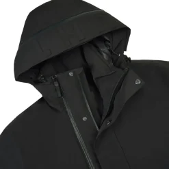 Luhta Junes parka outdoor jack heren basic black< Outdoor Jack