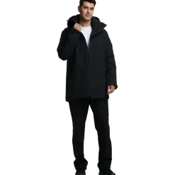 Luhta Junes parka outdoor jack heren basic black< Outdoor Jack