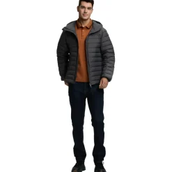 Jassen-Luhta Karvio winterjas heren lead-grey