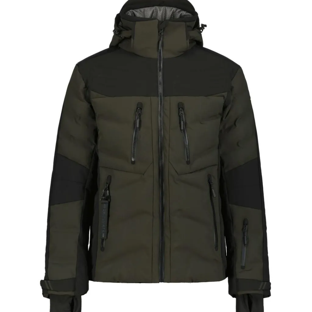 Luhta Kumputunturi winterjas heren brown black< Ski Jassen|Wintersport