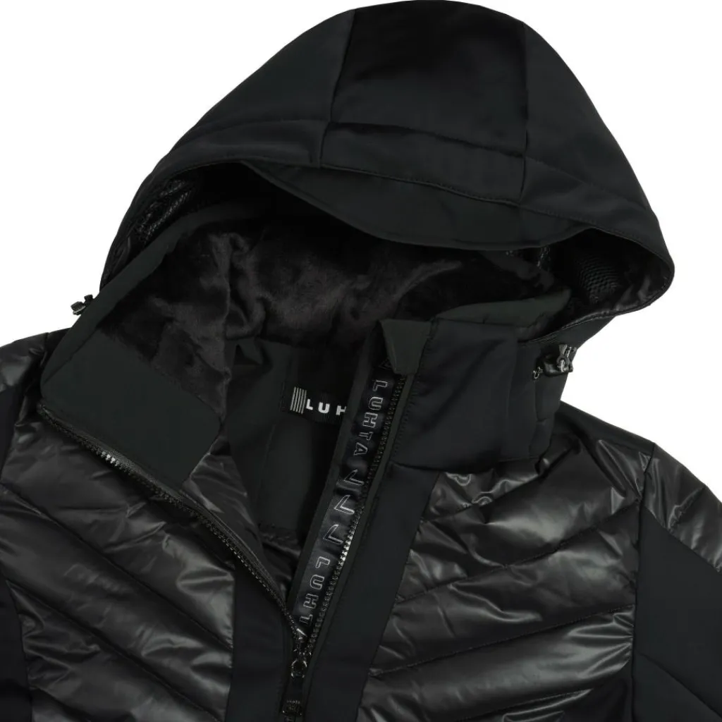 Ski Jassen|Wintersport-Luhta Mallatunturit softshell winterjas dames basic black