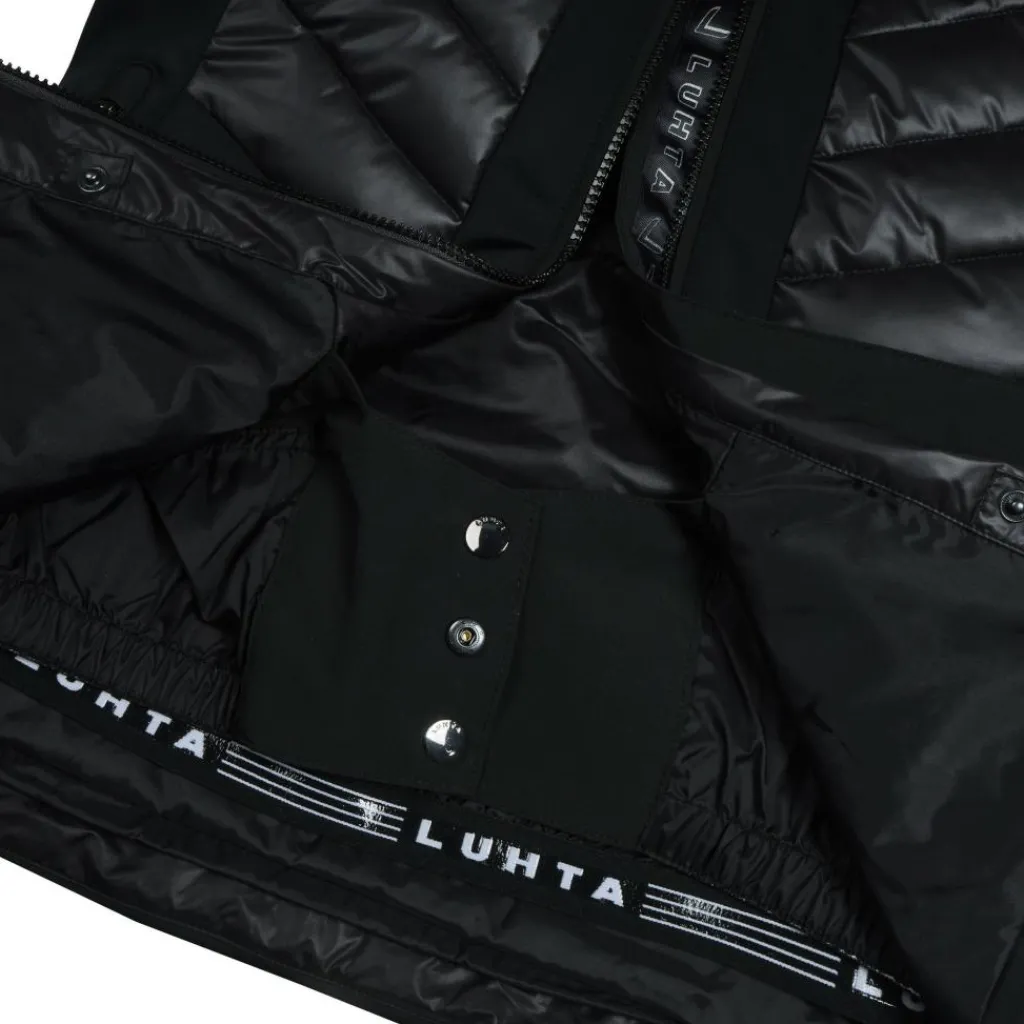 Ski Jassen|Wintersport-Luhta Mallatunturit softshell winterjas dames basic black