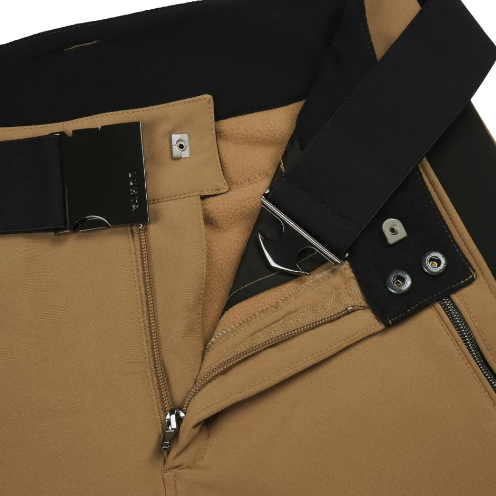 Skibroeken|Wintersport-Luhta Reututunturi softshell skibroek dames brown