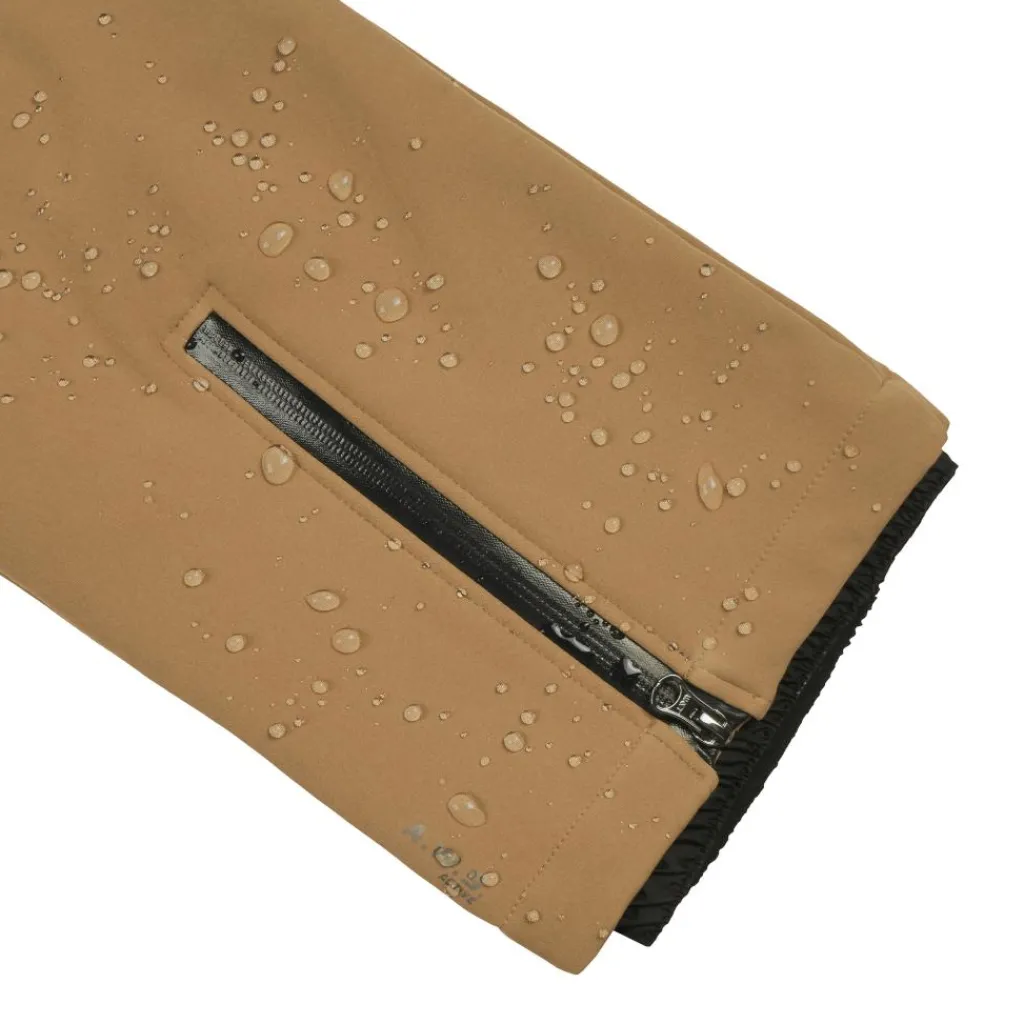 Skibroeken|Wintersport-Luhta Reututunturi softshell skibroek dames brown