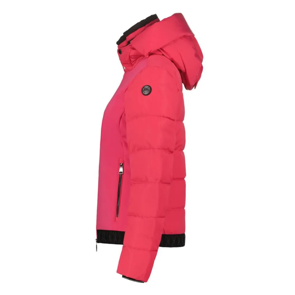 Luhta Salmivaara softshell winterjas dames raspberry< Ski Jassen|Wintersport