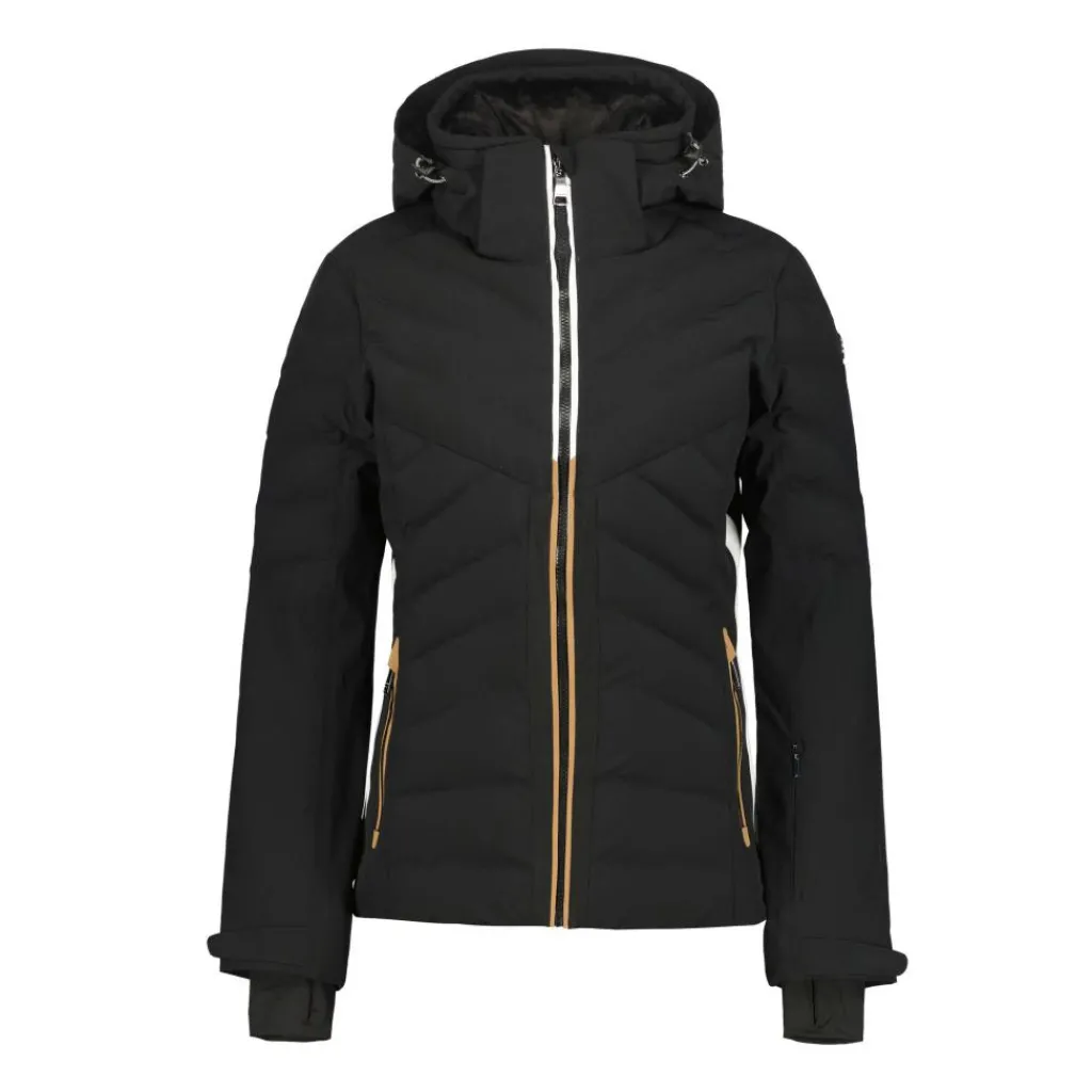 Luhta Vuomavaara winterjas dames basic black< Ski Jassen|Wintersport