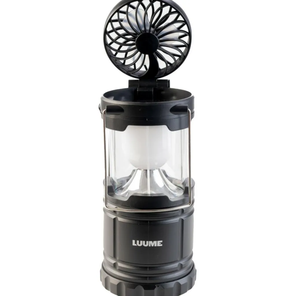 Verlichting|Verlichting Batterijen-Luume Camping Lamp met ventilator