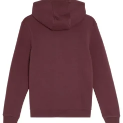 Lyle & Scott  Brush Back Pullover hoodie junior burgundy< Truien & Vesten