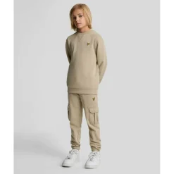Lyle & Scott MLB2227V joggingbroek junior stone< Broeken