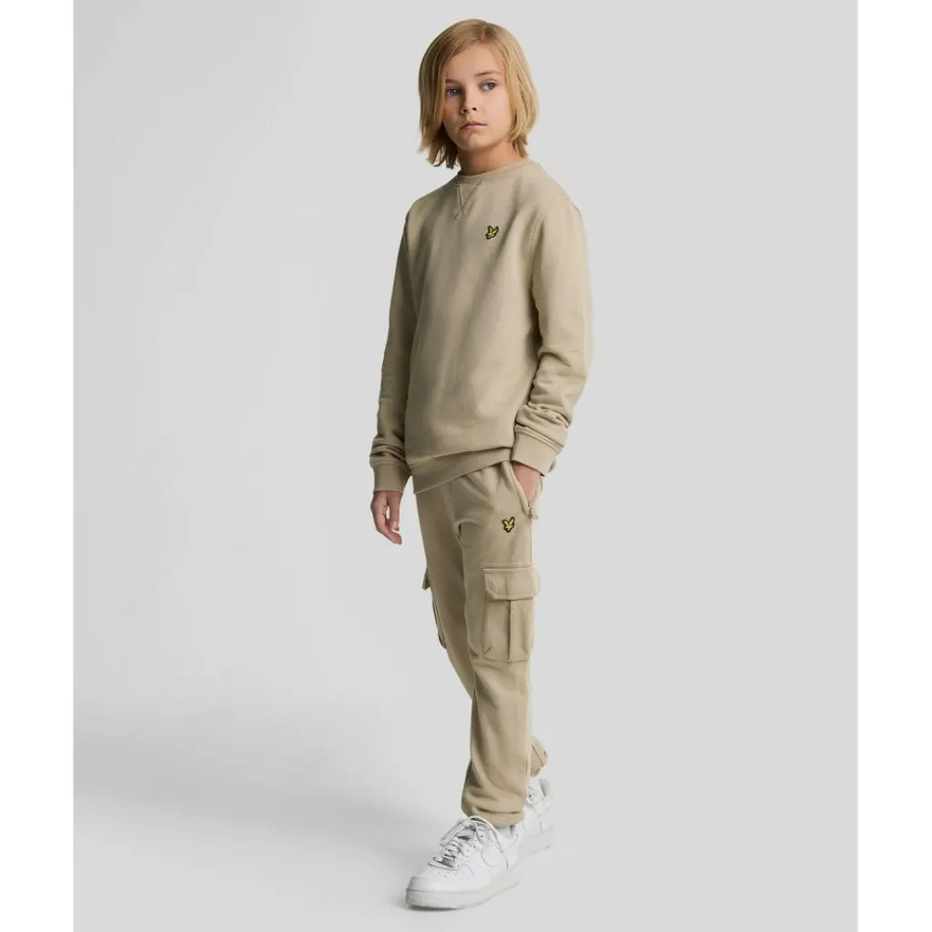 Lyle & Scott MLB2227V joggingbroek junior stone< Broeken