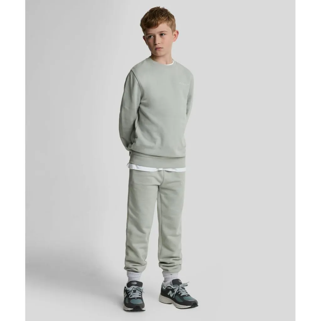 Lyle & Scott MLB2021V joggingbroek junior grey mirage< Broeken