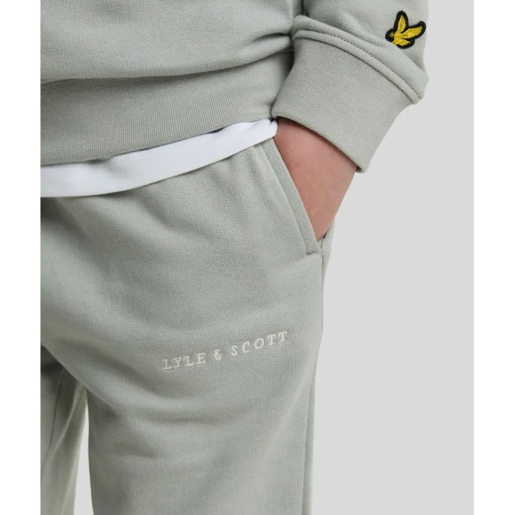 Lyle & Scott MLB2021V joggingbroek junior grey mirage< Broeken