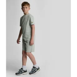 Lyle & Scott  MLB2022V short junior grey mirage< Broeken