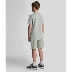 Lyle & Scott  MLB2022V short junior grey mirage< Broeken