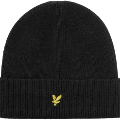 Lyle & Scott  muts junior jet black< Mutsen|Wintersport