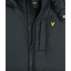 Jassen-Lyle & Scott  Ripstop Quilted Puffer jas junior dark navy
