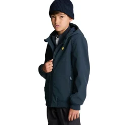 Lyle & Scott  softshell jas junior dark navy< Jassen