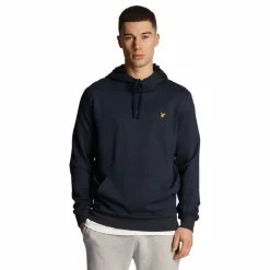 Lyle & Scott Sports Fly Fleece hoodie heren dark navy< Truien & Vesten