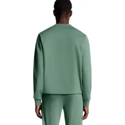 Truien & Vesten-Lyle & Scott  Sports Lightweight sweater heren silver pine