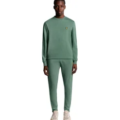 Truien & Vesten-Lyle & Scott  Sports Lightweight sweater heren silver pine