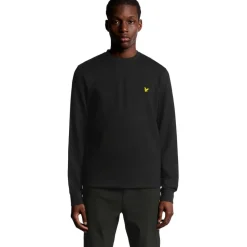 Truien & Vesten-Lyle & Scott  Sports Lightweight sweater heren jet black
