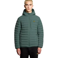 Lyle & Scott  Sports Lightweight Puffer jas heren silver pine< Jassen