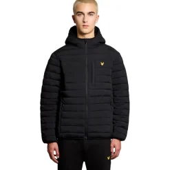 Jassen-Lyle & Scott Sports Lightweight Puffer jas heren jet black