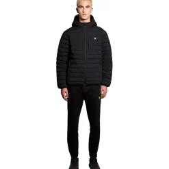 Jassen-Lyle & Scott  Sports Lightweight Puffer jas heren jet black