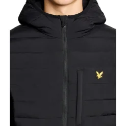 Jassen-Lyle & Scott  Sports Lightweight Puffer jas heren jet black