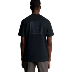 Lyle & Scott  Sports Tonal Logo shirt heren dark navy< Shirts, Polo's & Blouses