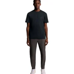 Lyle & Scott  Sports Tonal Logo shirt heren dark navy< Shirts, Polo's & Blouses