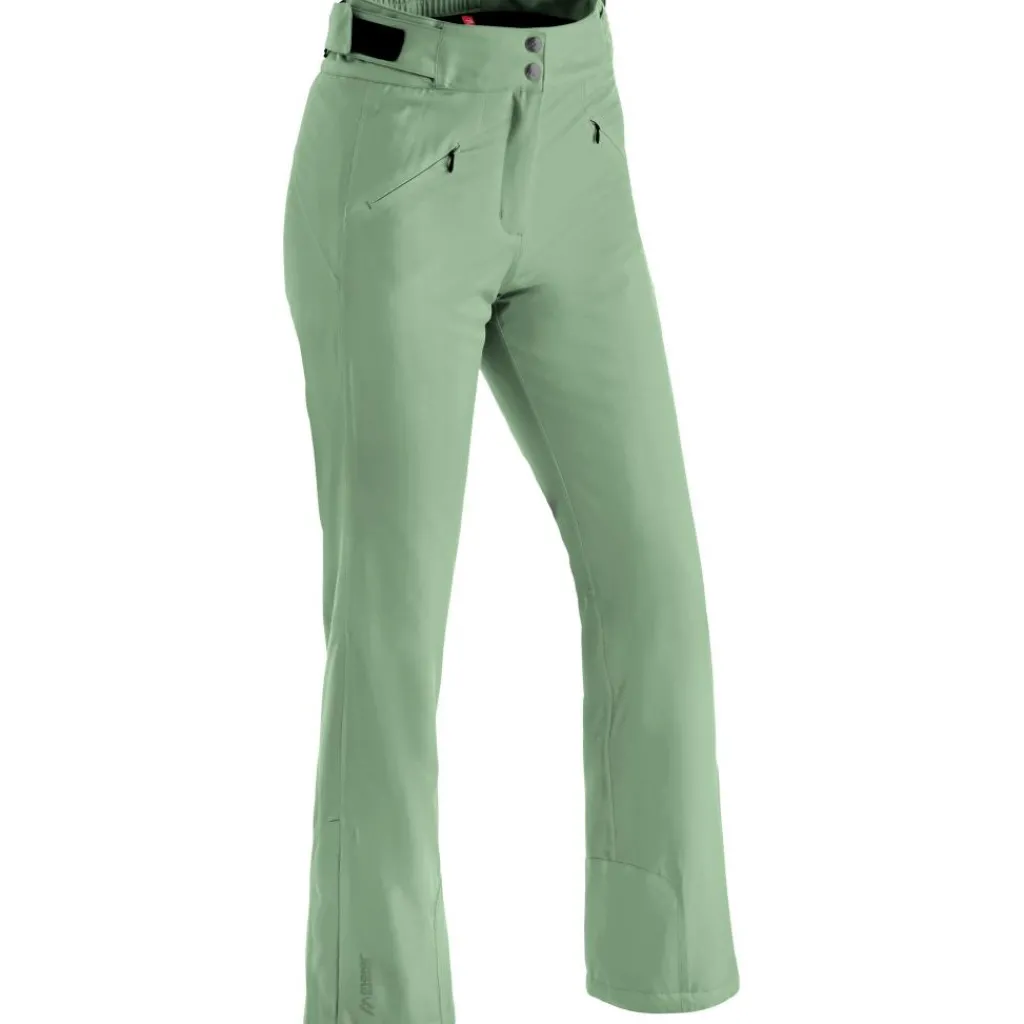 Skibroeken|Wintersport-Maier Sports ALLISSIA SLIM 2.1 skibroek dames luscious moss