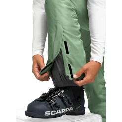 Skibroeken|Wintersport-Maier Sports ALLISSIA SLIM 2.1 skibroek dames luscious moss