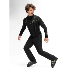 Maier Sports ANTON SLIM 2.0 skibroek heren black< Skibroeken|Wintersport