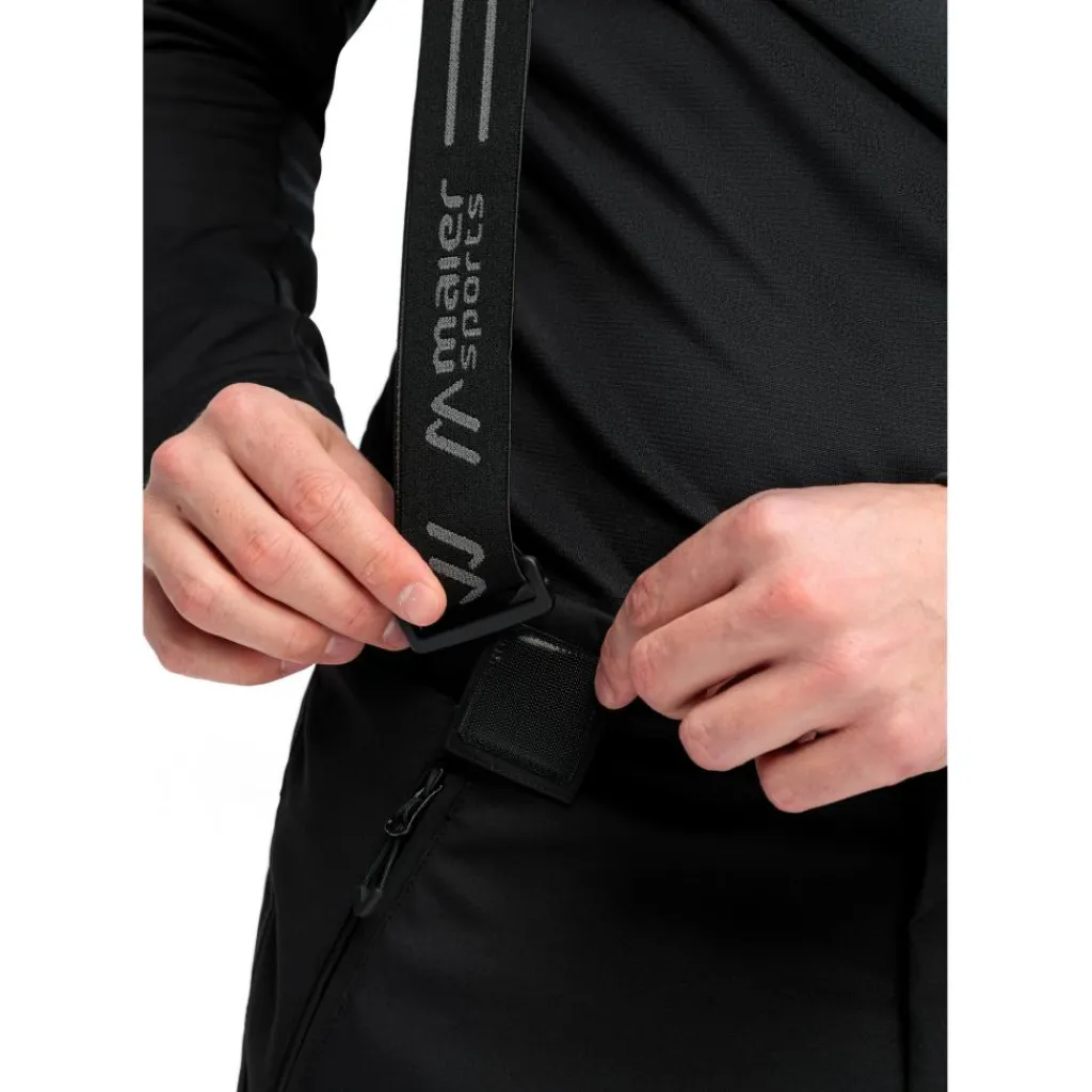 Maier Sports ANTON SLIM 2.0 skibroek heren black< Skibroeken|Wintersport
