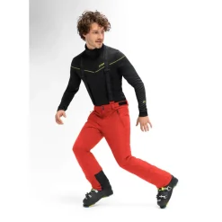 Maier Sports ANTON SLIM 2.0 skibroek heren paprika flame< Skibroeken|Wintersport