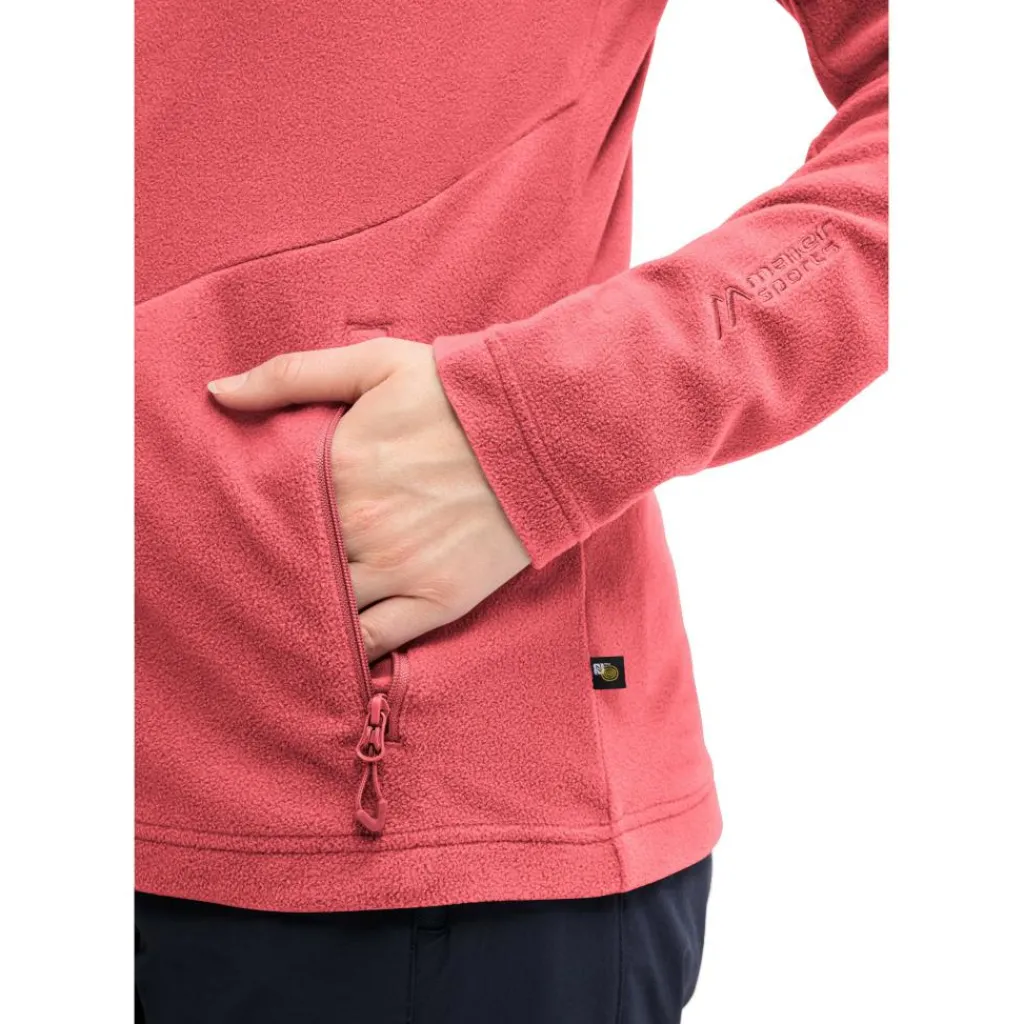 Maier Sports Denise fleece vest dames rose parade< Fleece Vest