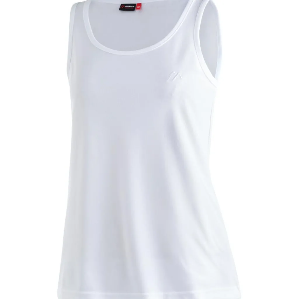Maier Sports Petra tanktop dames white< Outdoor Shirt