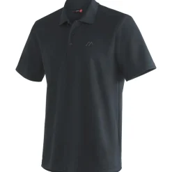 Outdoor Shirt-Maier Sports Ulrich polo heren black