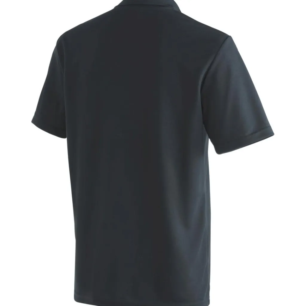 Outdoor Shirt-Maier Sports Ulrich polo heren black