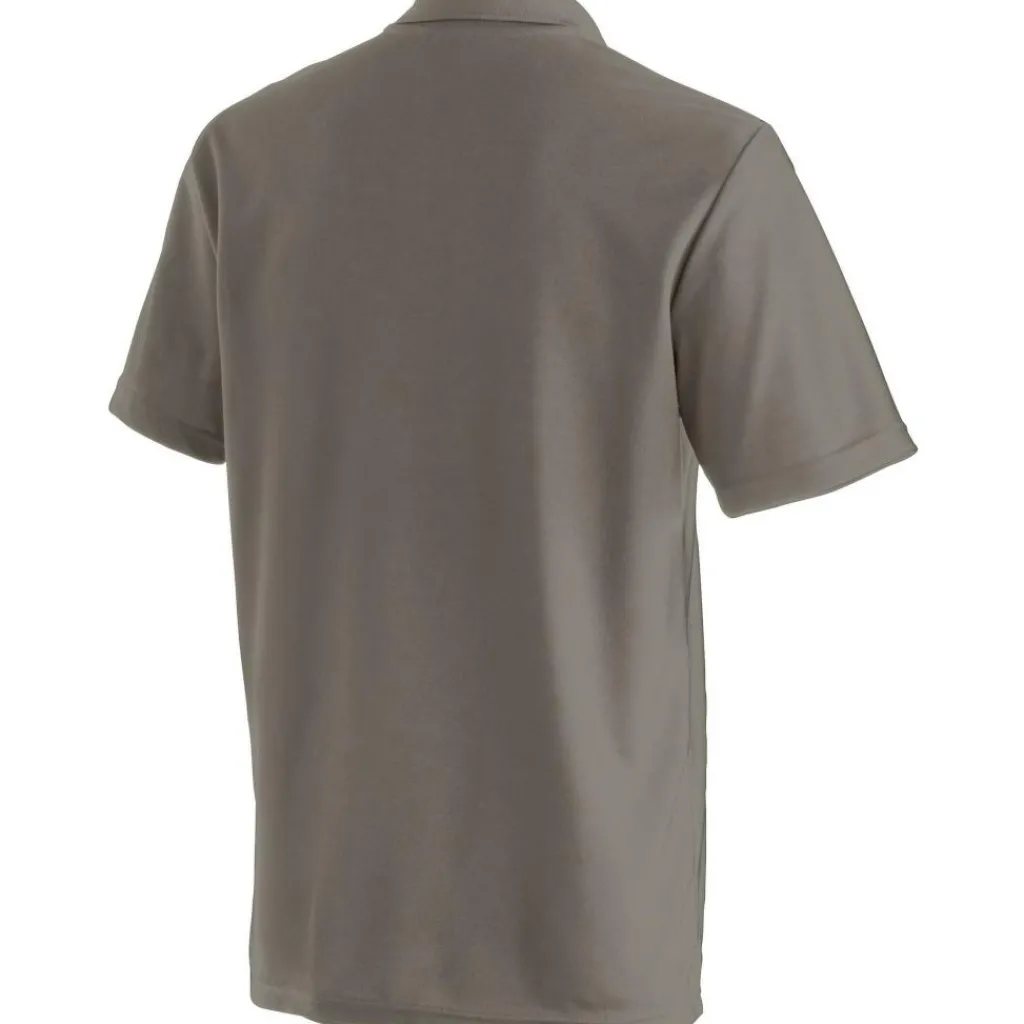 Maier Sports Ulrich polo heren teak< Outdoor Shirt