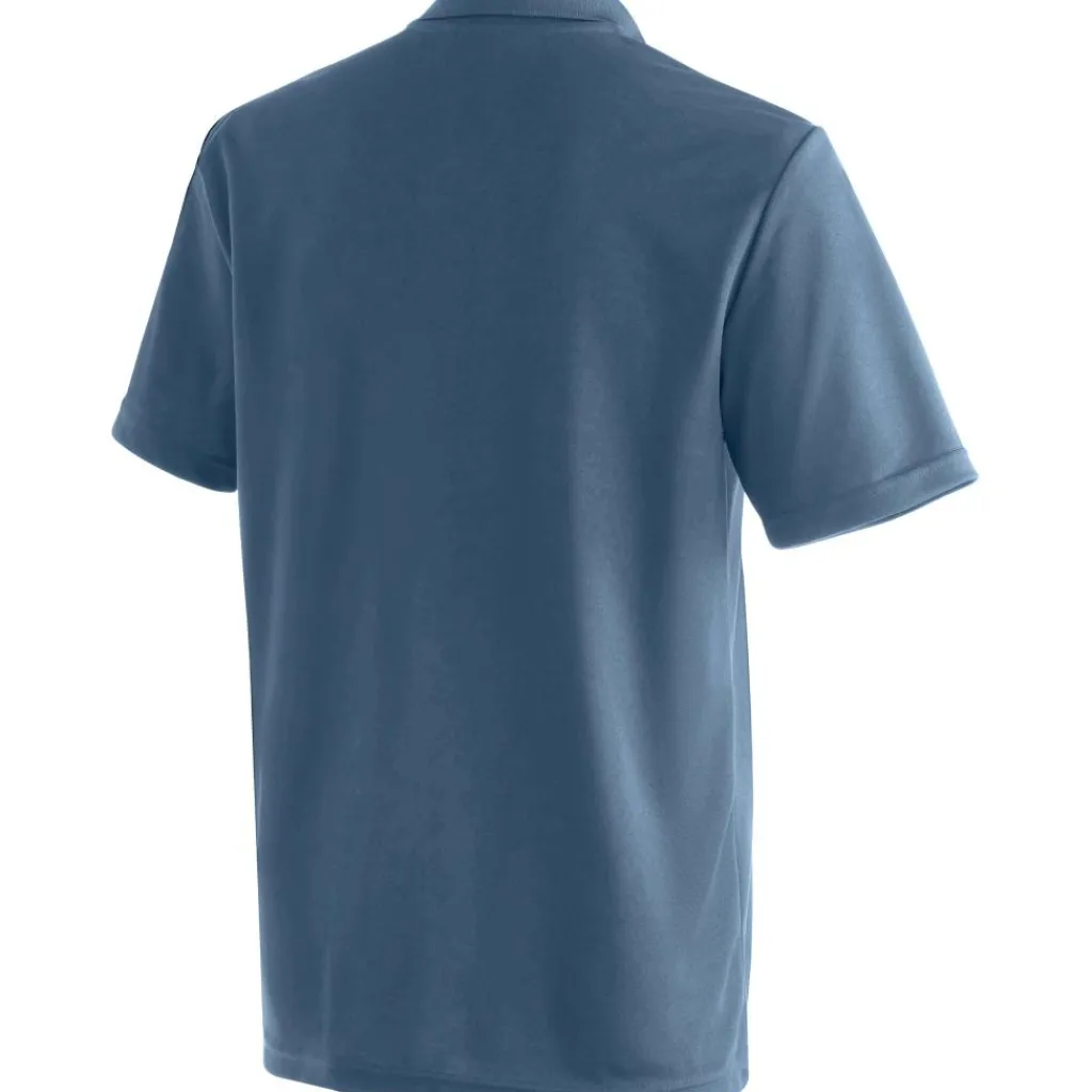 Maier Sports Ulrich polo heren ensign blue< Outdoor Shirt